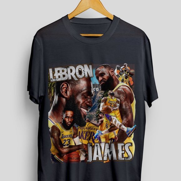 Shirts Lebron James La Lakers Shirt Los Angles Basketball Fanfans Fan Sport Tee Poshmark